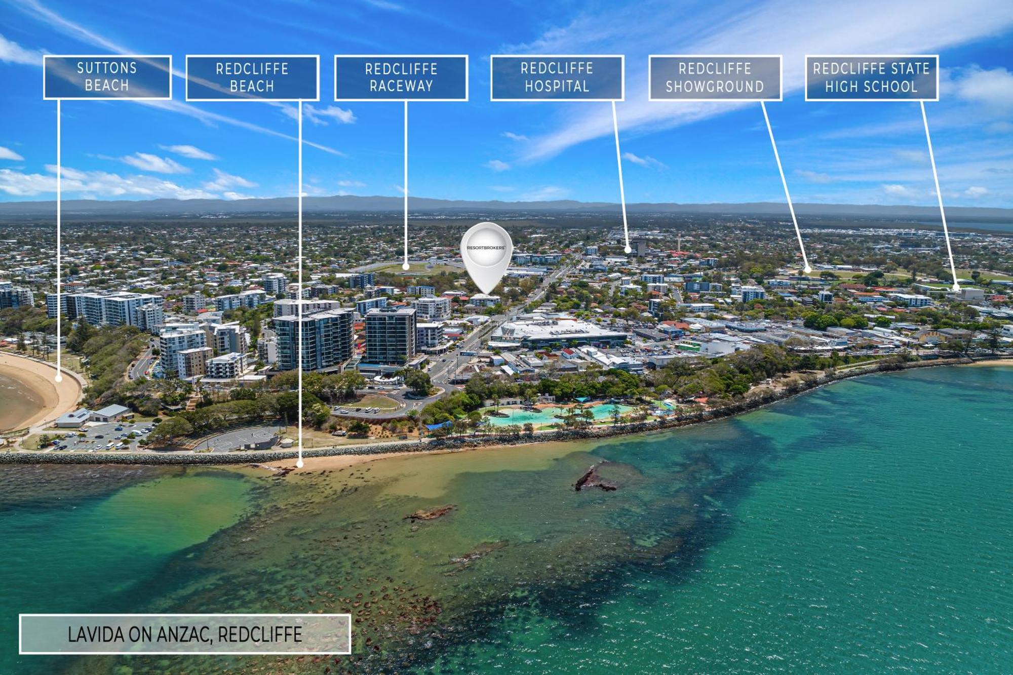 La Vida On Anzac Aparthotel Redcliffe Kültér fotó